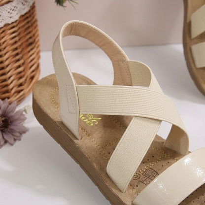 Sandales croisées pour femmes élégantes et confortables – Style quotidien léger