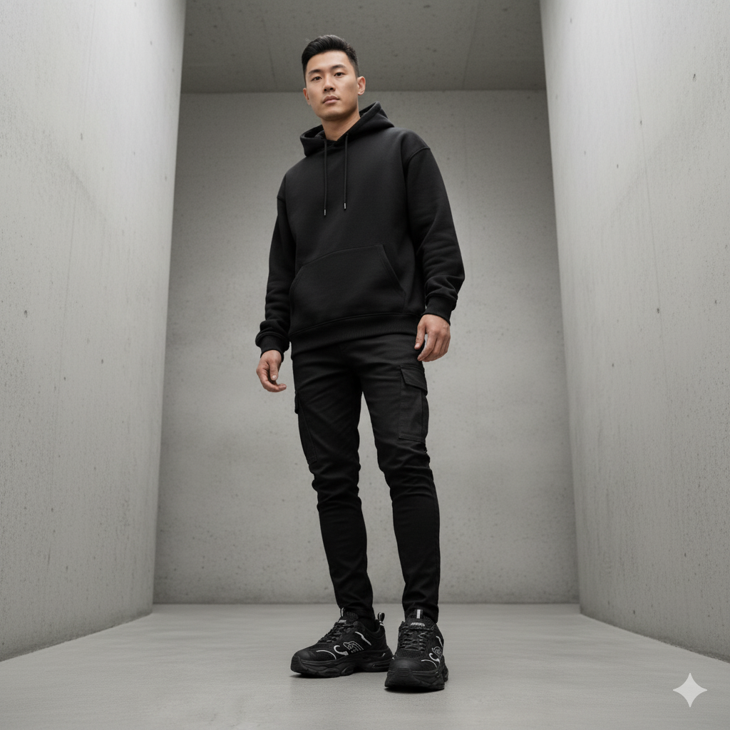 أحذية رياضية رجالية سميكة ذات وسادة هوائية - راحة طوال اليوم، COD MA