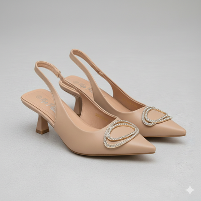 Élégance Parisienne Slingback Heels – Made in France