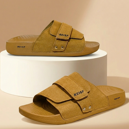 REISF Slide Sandal with Premium Front Strap Design