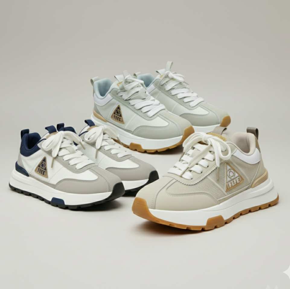 Men's sneakers: all-day comfort, chunky cushioned midsole