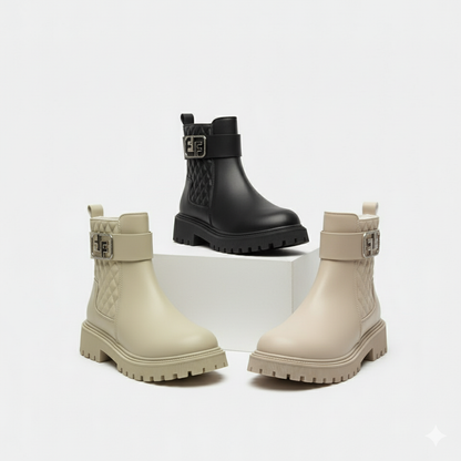 أحذية أنيقة ذات تفاصيل إبزيم أنيقة 