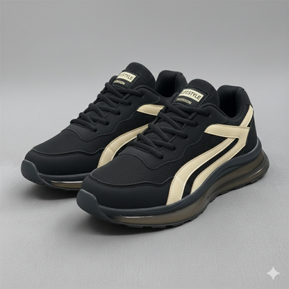 Baskets respirantes à semelle d'air pour hommes | Chaussures légères, décontractées et de marche