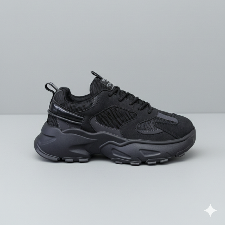 Men's A-2 Chunky Mesh Sneakers: All-Day Comfort, Lugged Grip