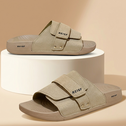 REISF Slide Sandal with Premium Front Strap Design