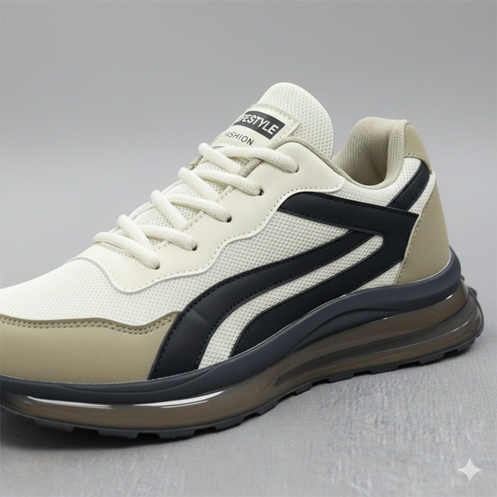 Baskets respirantes à semelle d'air pour hommes | Chaussures légères, décontractées et de marche