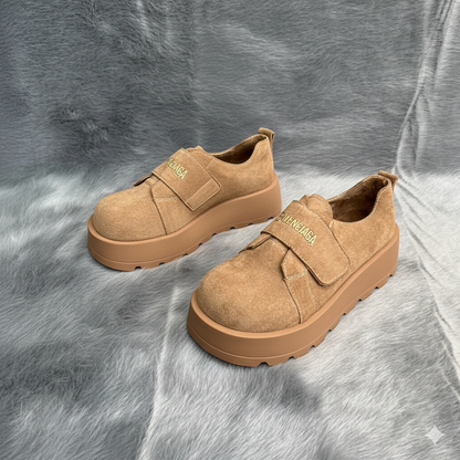 Chunky Platform Velcro Shoes – Stylish Comfort with a Modern Edge