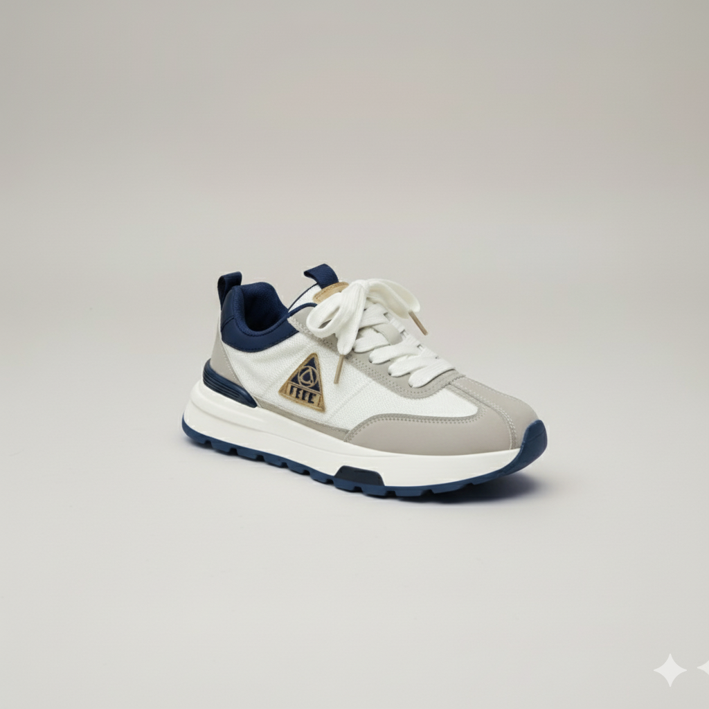 أحذية رياضية رجالية: راحة طوال اليوم، نعل وسطي سميك ومبطن.