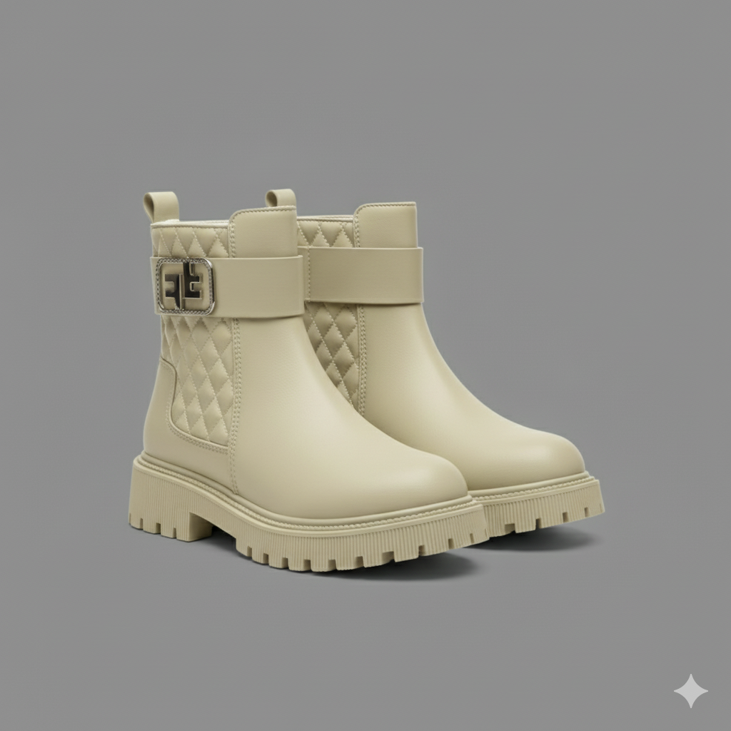 أحذية أنيقة ذات تفاصيل إبزيم أنيقة 