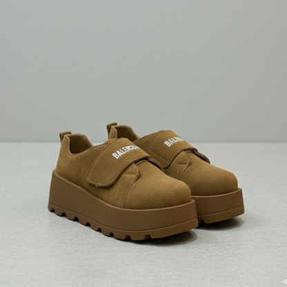 Chunky Platform Velcro Shoes – Stylish Comfort with a Modern Edge