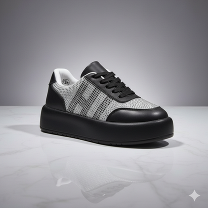 أحذية رياضية أنيقة متلألئة للنساء