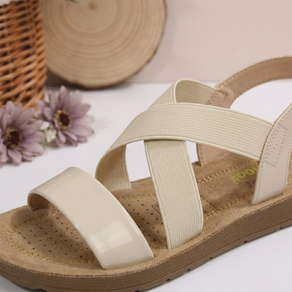 Sandales croisées pour femmes élégantes et confortables – Style quotidien léger