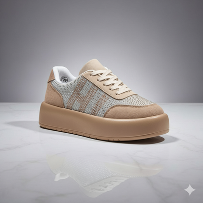 أحذية رياضية أنيقة متلألئة للنساء