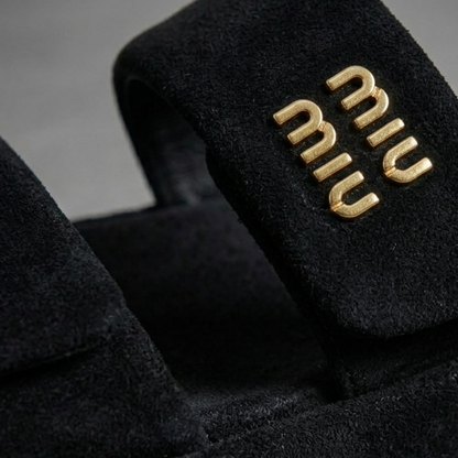 Comfort Dual-Strap Suede Slides – Lightweight Everyday Sandals
