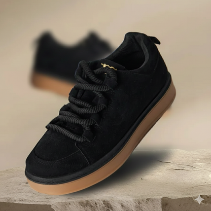 Trendy Women’s Platform Sneakers – Minimal Design, All-Day Comfort