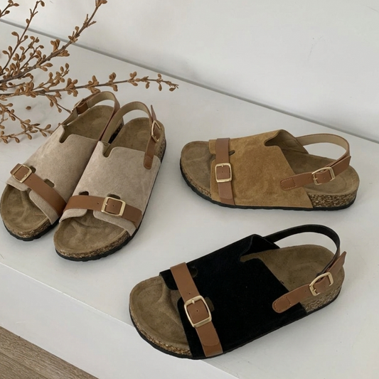 🌸 Sandales élégantes et confortables à boucles pour femme – L'indispensable de l'été