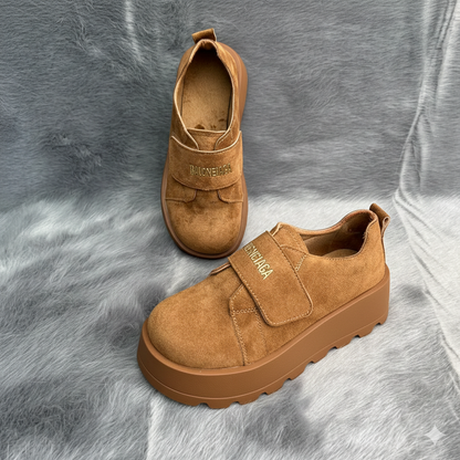 Chunky Platform Velcro Shoes – Stylish Comfort with a Modern Edge