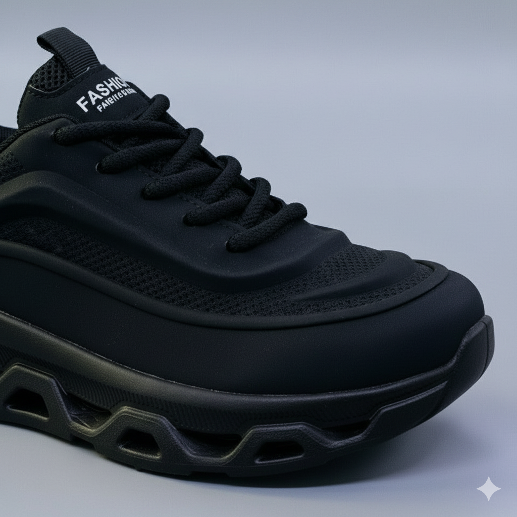 حذاء رياضي رجالي ذو نعل سميك - ارتفاع مبطن، نعل مفتوح