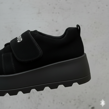 Chunky Platform Velcro Shoes – Stylish Comfort with a Modern Edge