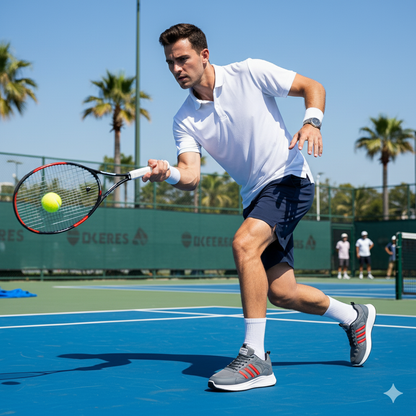 Baskets en maille respirante pour homme, pour un confort optimal à chaque pas, fermeture à lacets 