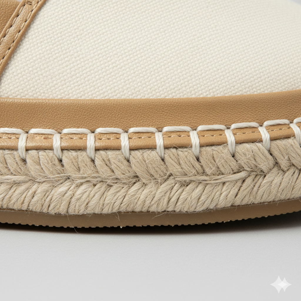 Women’s Classic Espadrille Slip-On Flats – Casual Comfort Shoes