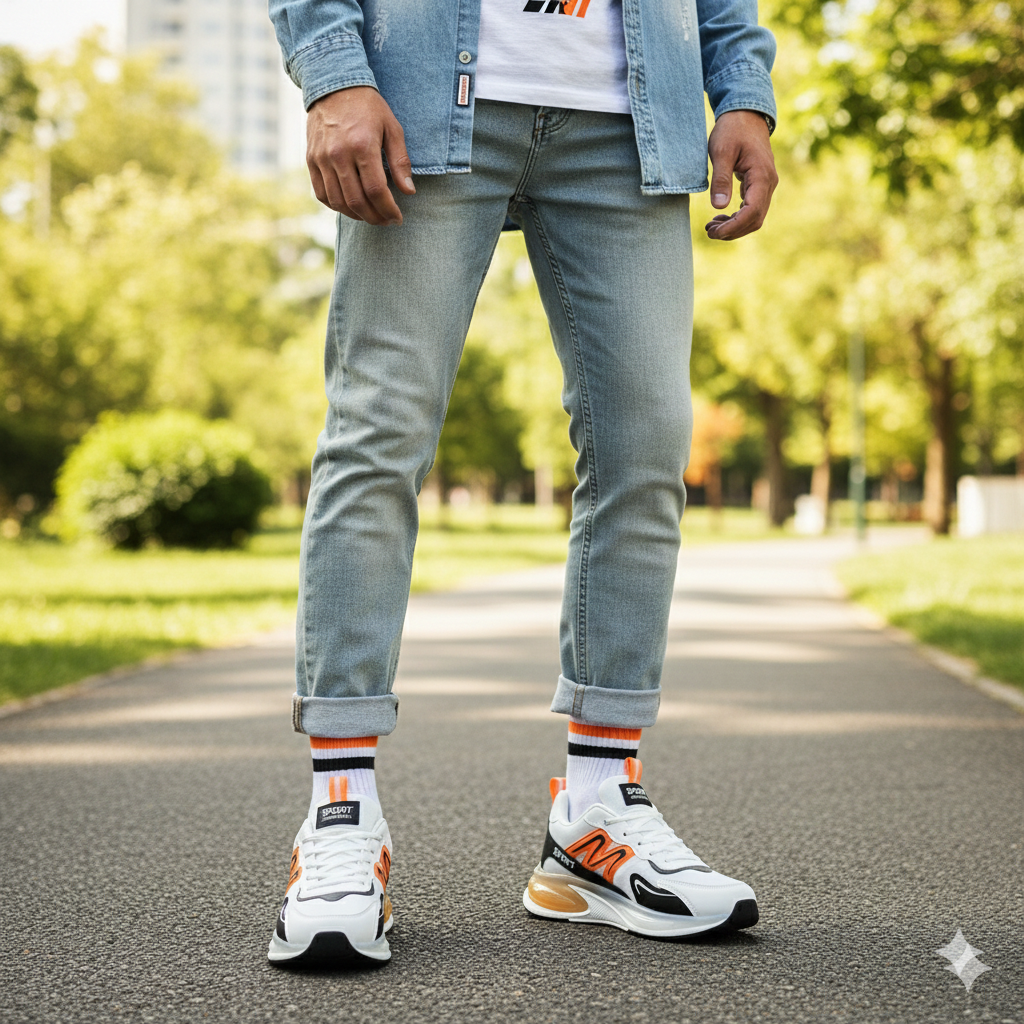 Baskets de sport décontractées et légères pour hommes