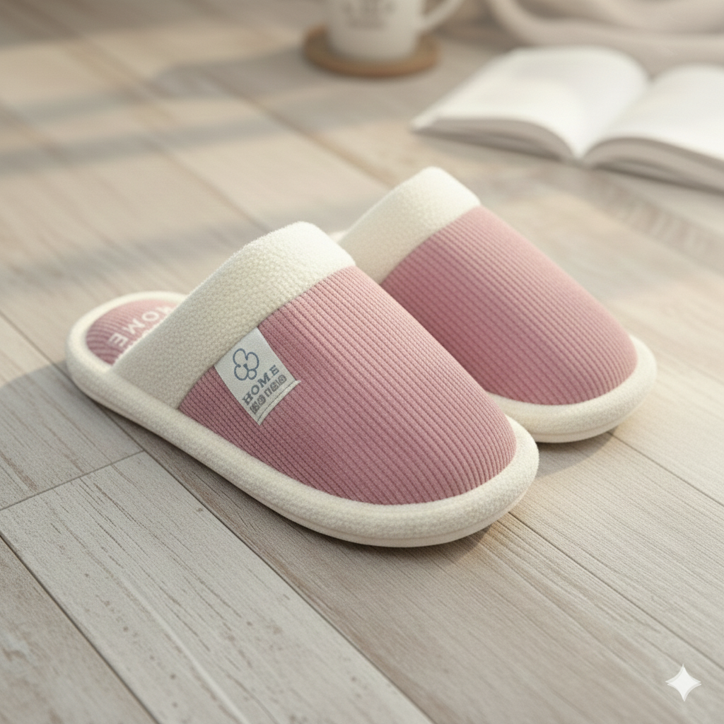**Soft Comfort Women’s Indoor Slippers – Lightweight, Warm & Easy Slip-On Design**