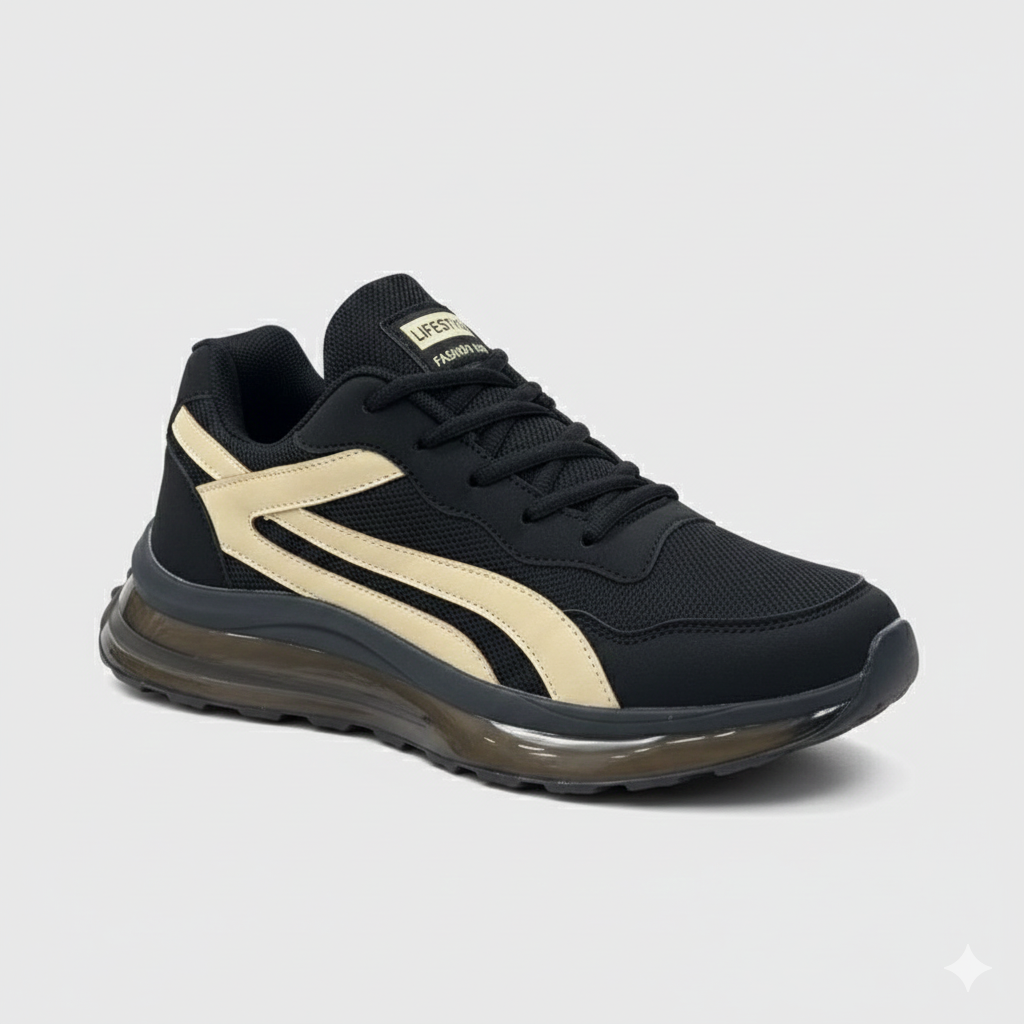 Baskets respirantes à semelle d'air pour hommes | Chaussures légères, décontractées et de marche