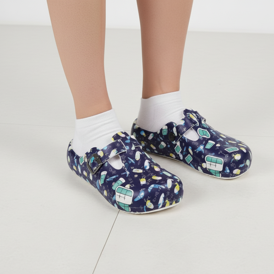 أحذية كلوغ ممتعة وعملية لأبطال الرعاية الصحية