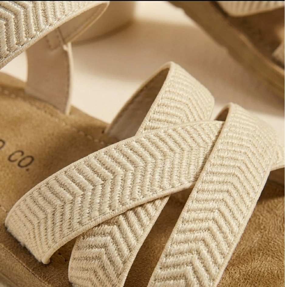 Women’s Casual Cross-Strap Comfort Sandals – Lightweight & Stylish