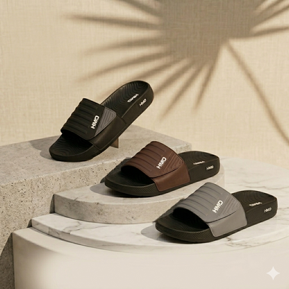 Men’s Comfort Slide Sandals – Modern Lightweight Everyday Slippers✨