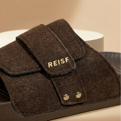 REISF Slide Sandal with Premium Front Strap Design