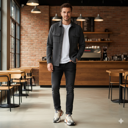 Men's A-2 Chunky Mesh Sneakers: All-Day Comfort, Lugged Grip