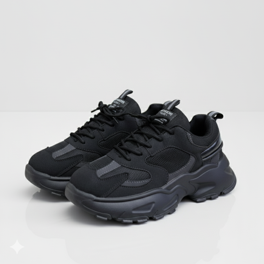 Men's A-2 Chunky Mesh Sneakers: All-Day Comfort, Lugged Grip