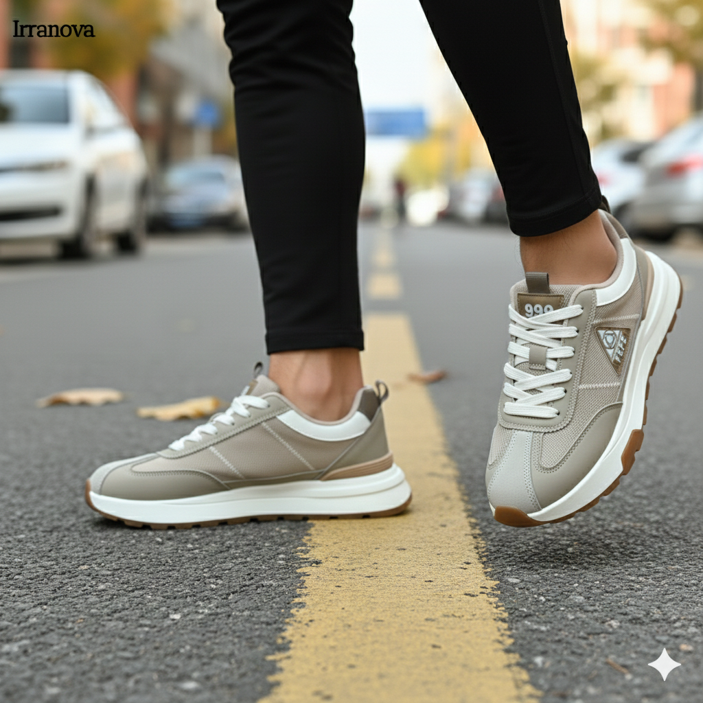 Men's sneakers: all-day comfort, chunky cushioned midsole