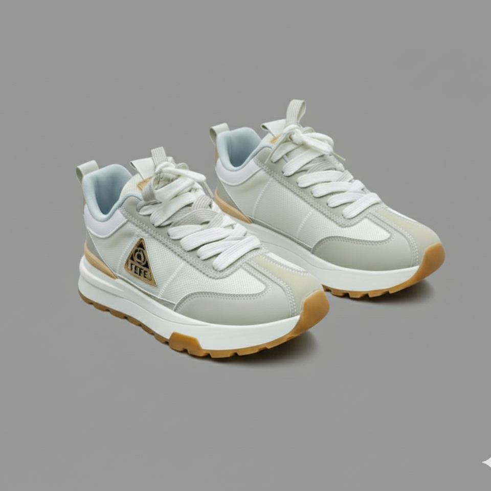 أحذية رياضية رجالية: راحة طوال اليوم، نعل وسطي سميك ومبطن.