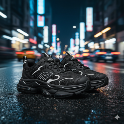 أحذية رياضية رجالية سميكة ذات وسادة هوائية - راحة طوال اليوم، COD MA