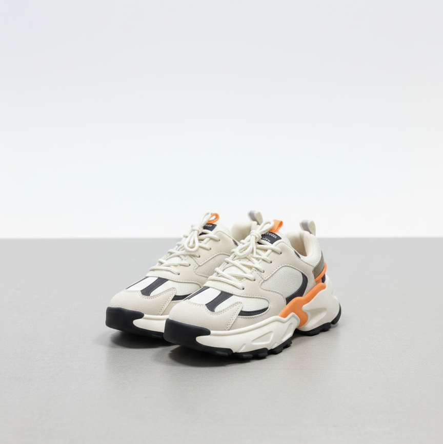 Men's A-2 Chunky Mesh Sneakers: All-Day Comfort, Lugged Grip