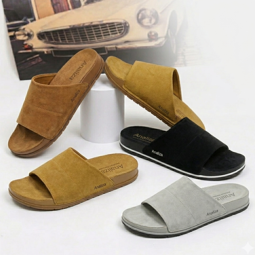 Analiza  Men’s Comfort Slide Sandals