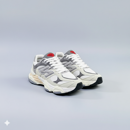 أحذية رياضية شبكية للرجال: أقدام دافئة ، نعل أوسط سميك مبطن 