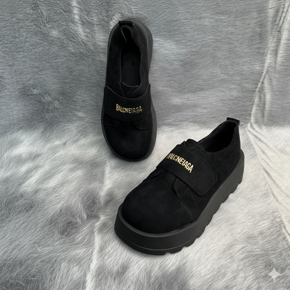 Chunky Platform Velcro Shoes – Stylish Comfort with a Modern Edge