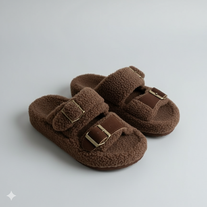 شبشب تيدي-فليس النسائي: أصابع دافئة، مشبك ملائم