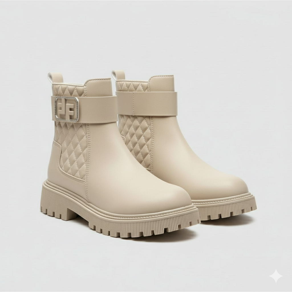 أحذية أنيقة ذات تفاصيل إبزيم أنيقة 