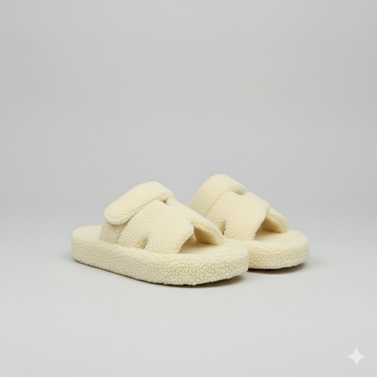 Women’s Sherpa Thong Slippers—Warm Feet, Fresh Toes