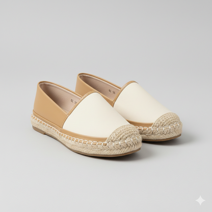Women’s Classic Espadrille Slip-On Flats – Casual Comfort Shoes