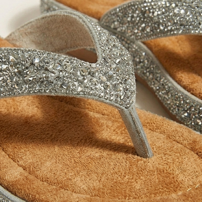 Tongs confortables en daim à double bride – Sandales légères pour le quotidien 