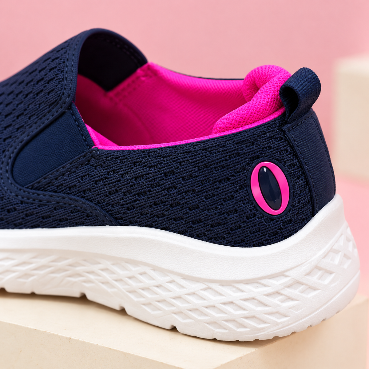 Women's Lightweight Slip-On Sneakers – Comfortable Everyday Walking Shoes