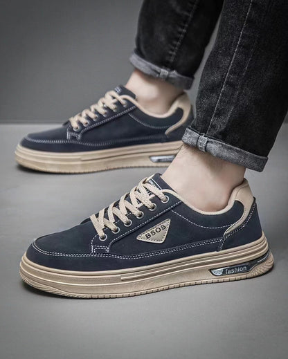 أحذية رياضية رجالية جديدة بتصميم ريترو لعام 2025 - أحذية كاجوال عصرية ومتعددة الاستخدامات ومقاومة للتآكل