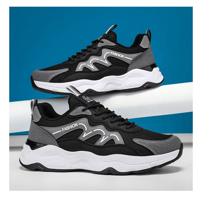 حذاء رجالي بنعل سميك - الأناقة والراحة في كل خطوة!