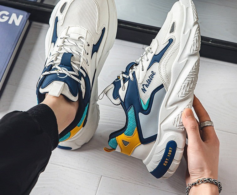 أحذية بوتيان للرجال | أحذية رياضية كاجوال عصرية  2025 | أحذية رياضية مريحة تعزز الطول وتمنحك مظهرًا عصريًا